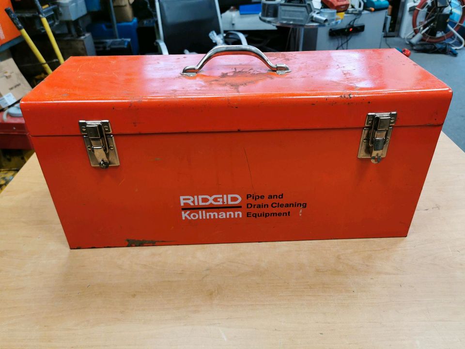 Ridgid K39 Rohrreiniger+2x Trommel+diverse Aufsätze+Koffer in Berlin