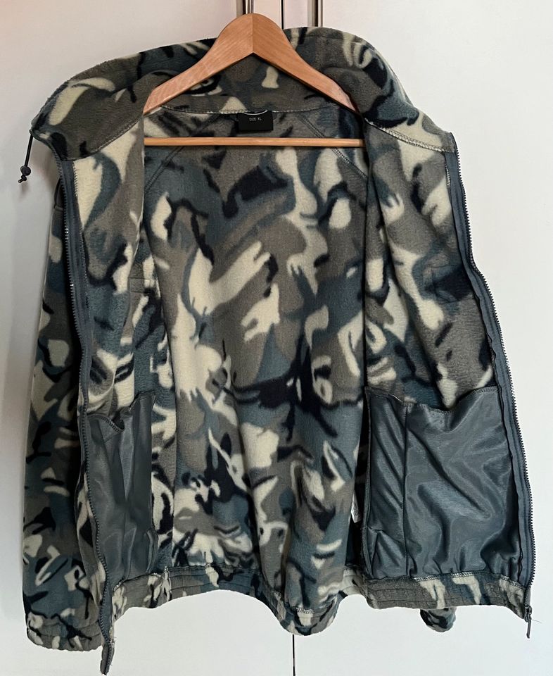 Fleecejacke, Camouflage/ tarn, Gr. XXL in Dülmen