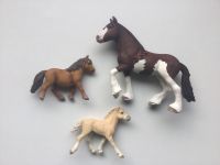 Schleich Pferde Figuren Set Shetland Pony/ Haflinger/ Clydisdale Hessen - Künzell Vorschau