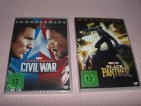 NEU 2x Marvel DVD Black Panther + The first Avenger Civil War Nordrhein-Westfalen - Leverkusen Vorschau