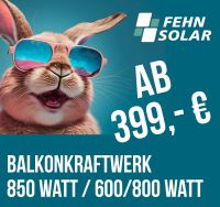 Auf Lager, Balkonkraftwerk 850 - 600/800 Watt  ab 399,- € Niedersachsen - Moormerland Vorschau