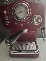 Espressomaschine Quigg GT-EM-01 dunkelrot 1100 Watt 1,2 Liter Niedersachsen - Salzgitter Vorschau