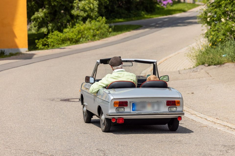 Oldtimer Microcar Audi X 1 Unikat ,  E - Cabriolet von 1983 in Rickenbach