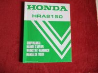 Werkstatt Handbuch Honda Rasenmäher HRA2150 von 1990, gebraucht Niedersachsen - Lilienthal Vorschau