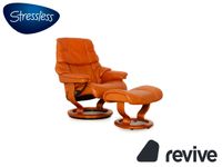 Stressless Reno Leder Sessel Braun Orange Größe M inkl. Hocker Lindenthal - Köln Lövenich Vorschau