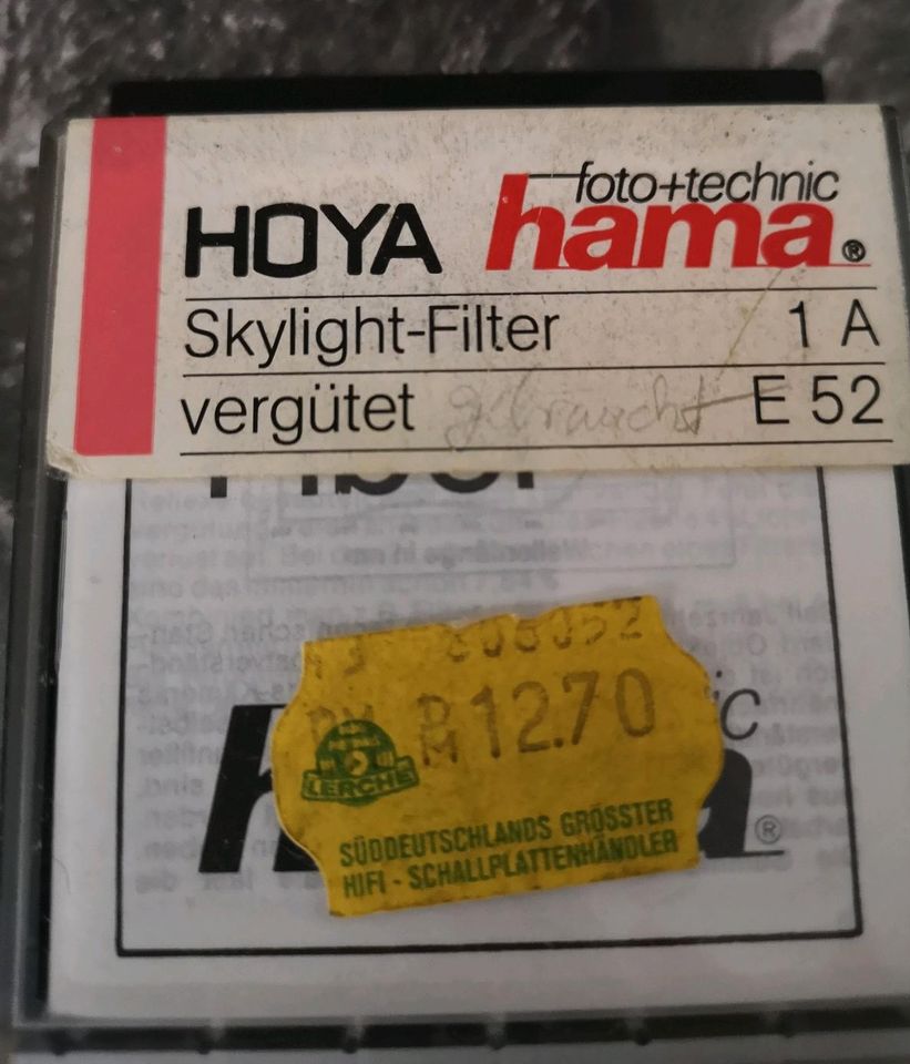 Hoya hama Filter Tricklinse Nahlinse Foto Spiegelreflex Linsen in Bönnigheim