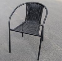 Stuhl Stapelstuhl Garten Terrasse Outdoor schwarz NEUWARE 20 €* Nordrhein-Westfalen - Hagen Vorschau