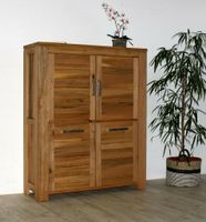 Massivholz Highboard 123x149x42 Wildeiche geölt Schrank Anrichte Niedersachsen - Goslar Vorschau