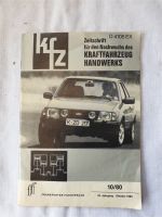 Zeitschrift für den Nachwuchs des Kfz-Handwerks 10/1980 Baden-Württemberg - Ehingen (Donau) Vorschau