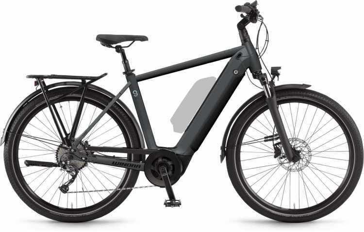 Winora Sinus 9 i625Wh darkslategrey matt E-Bike Trekkingrad in Schwäbisch Hall