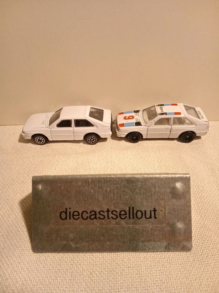 2x 1:64 No Name No.98368 Audi Ur-Quattro weiß Rallye Version #9 in Lingen (Ems)