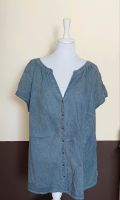 Kurzarm-Bluse ~ bpc collection ~ Gr. 52 ~grau-blau~cold dyed~ NEU Hessen - Schaafheim Vorschau