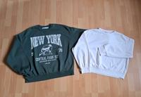 Sweater Sweatshirt grün Bershka und weiß DIVIDED Gr: S Bayern - Kirchenlamitz Vorschau