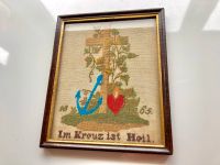 Antik Bilder-Rahmen dunkelbraun-gold Holz Herz Anker Kreuz 25x30 Innenstadt - Köln Deutz Vorschau