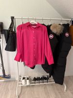 Satin Bluse Hemd Pink Zara xs Herzogtum Lauenburg - Wentorf Vorschau
