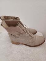 5TH Avenue Echt Leder Stiefeletten Beige Gr. 38 Bayern - Waging am See Vorschau