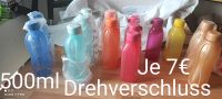 ECO Trinkflaschen 500ml Klick und Drehverschluss Tupperware Baden-Württemberg - Ahorn Vorschau