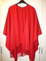 Basler Damen hochwertiger Poncho Cape Jacke rot Wolle NEU Nordrhein-Westfalen - Mülheim (Ruhr) Vorschau