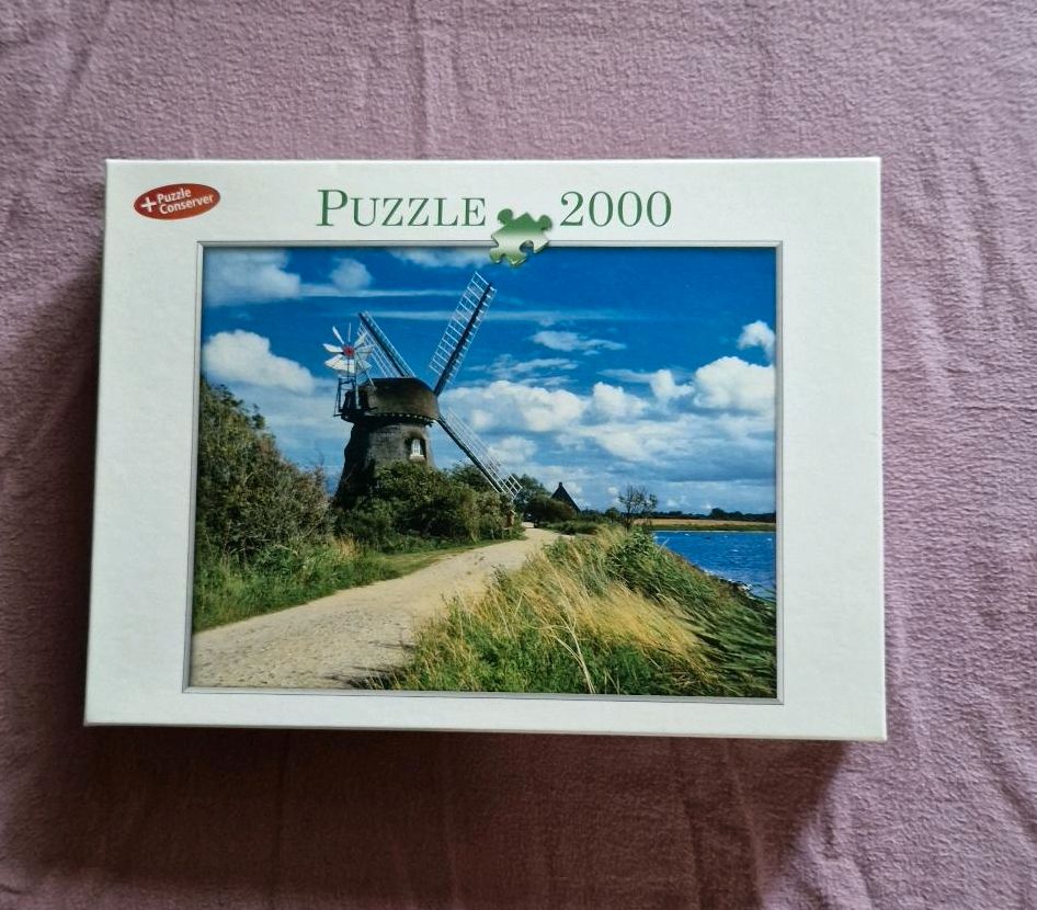 Puzzle Windmühle 2000 Teile in Ziltendorf