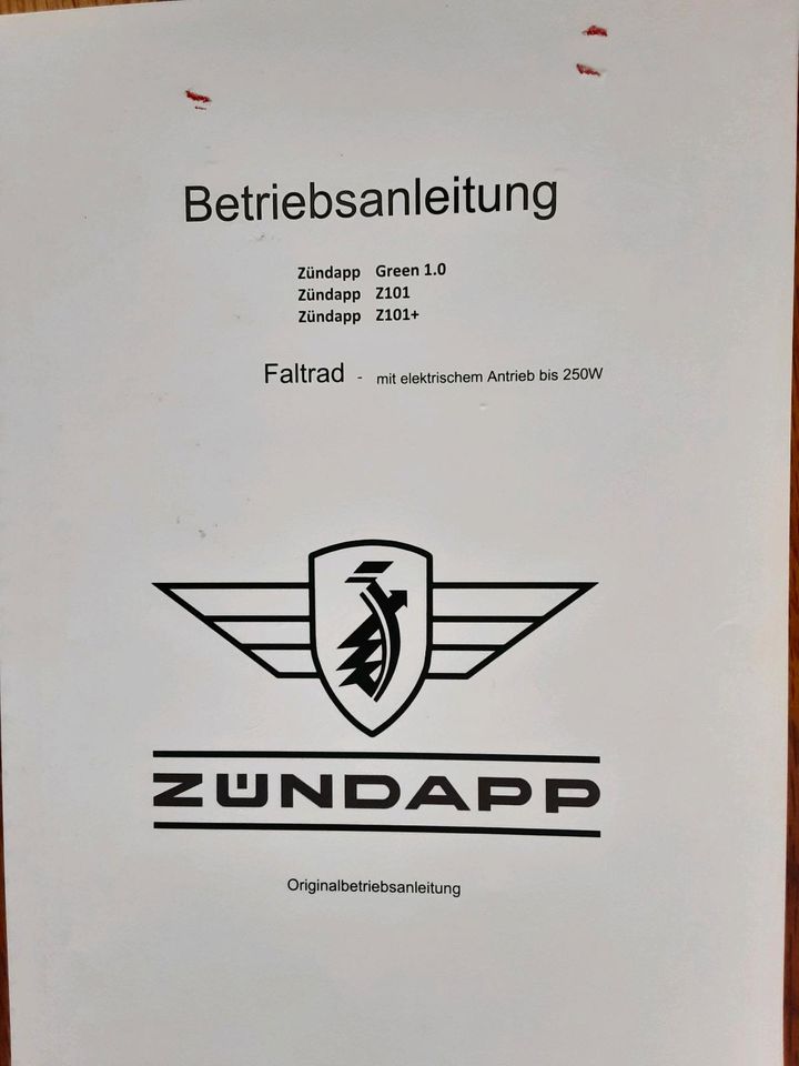 Zündapp Z101 E Klapprad 20 Zoll in Unterhaching