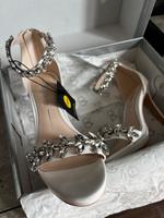 Buffalo high  heels Sandalen ivory Braut Schuhe 38 Niedersachsen - Achim Vorschau