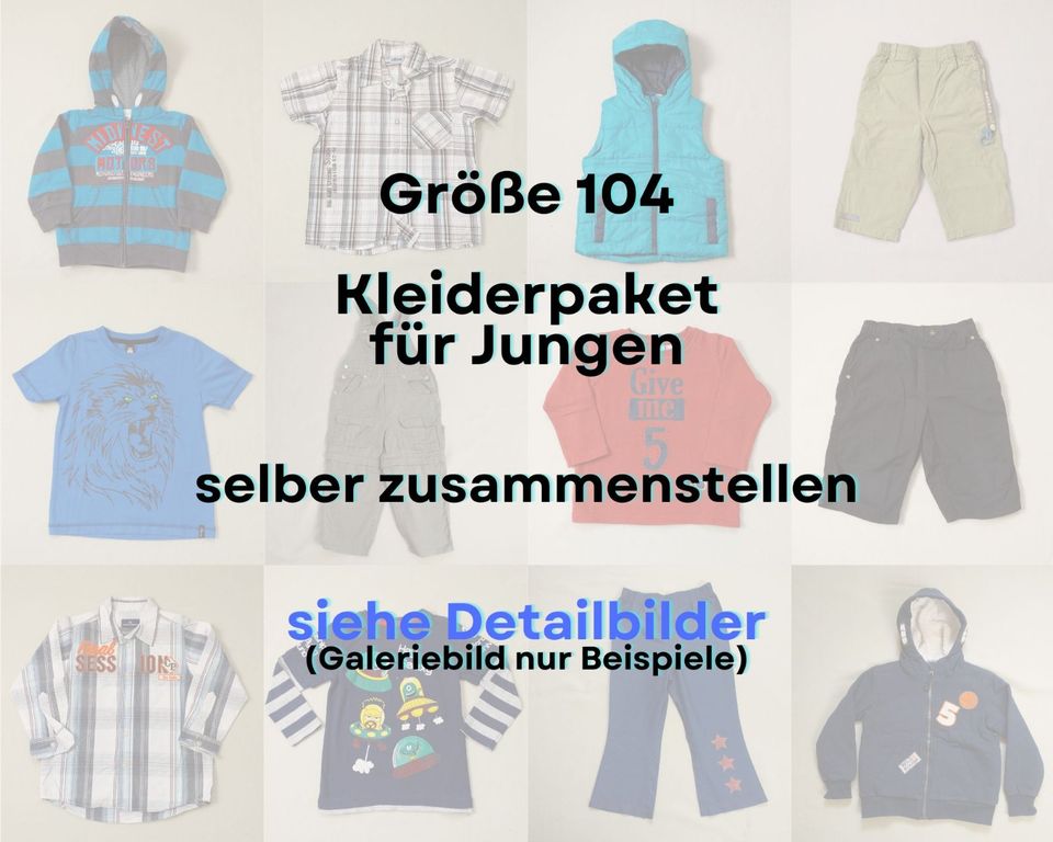 Größe 104 Kleiderpaket Junge Hut Mütze in Berlin