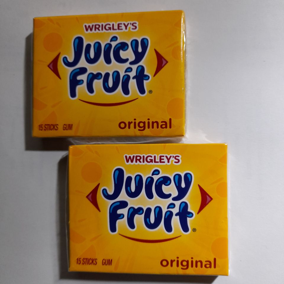 Wrigley`s Juicy Fruit Kaugummi 2 Päckchen à 15 Streifen in Isernhagen