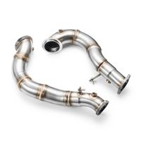 RM Motors Downpipe für BMW 3er 335i 335xi E90 E91 E92 E93 xDrive | Ersatzrohr Edelstahl Decat Delete Pipe Catless Motorsport Tuning Upgrade Leistungssteigerung Straight Auspuff Rheinland-Pfalz - Kaiserslautern Vorschau