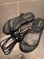 NEU ONYGO Sandalen Schnürrschuhe Sandalette 37 schwarz Hessen - Bebra Vorschau