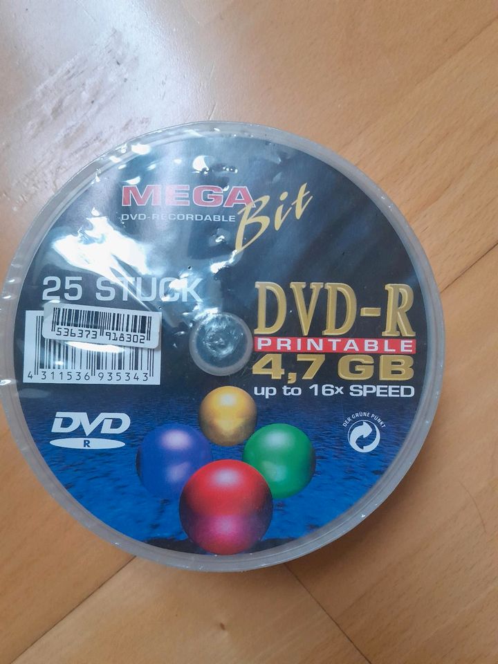 DVD R  Printable 4,7 GB in Korbach