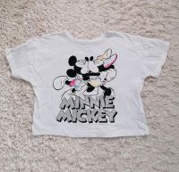 Shirt Gr. 134 /140, weiß, Mickey/Minnie Mouse Sachsen-Anhalt - Naumburg (Saale) Vorschau