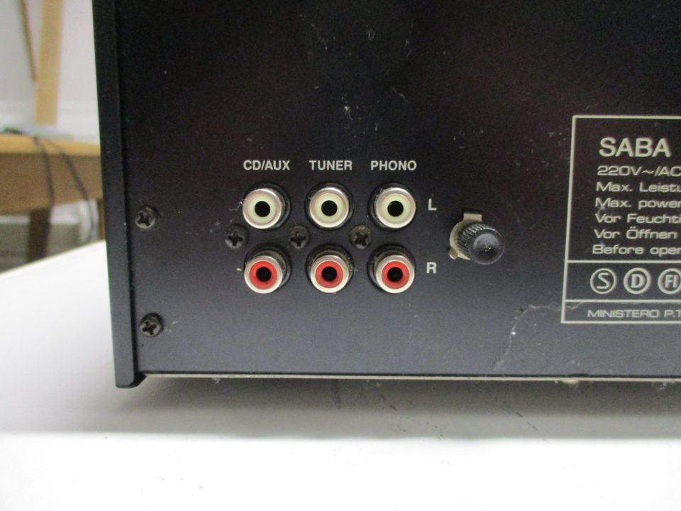 SABA PA-2065 Power Amplifier Equalizer Verstärker,270 Watt defekt in Hermeskeil