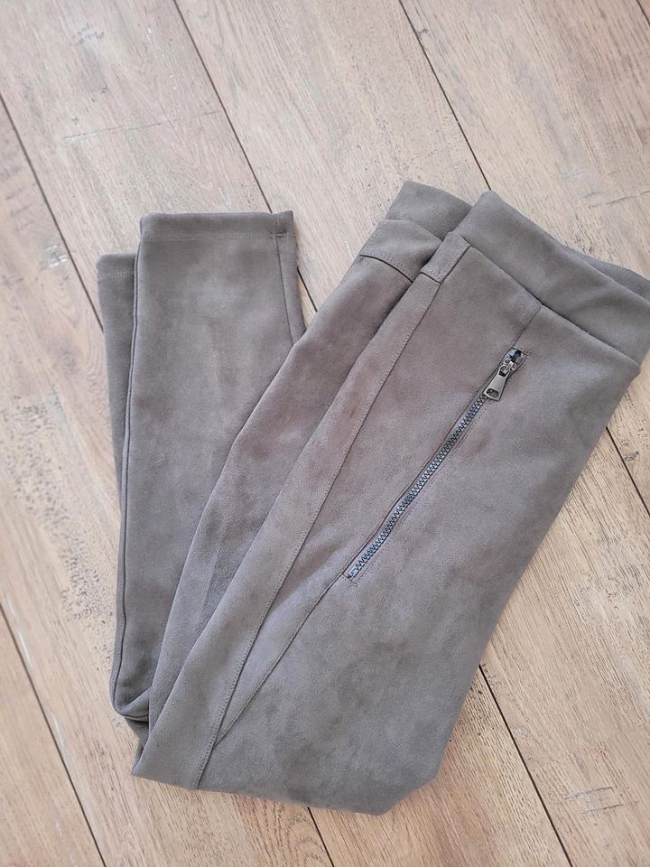 Hose Leggings Leder Gina Benotti Gr. 40/42 in Berg