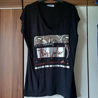T-Shirt schwarz mit Applikationen Bayern - Hauzenberg Vorschau