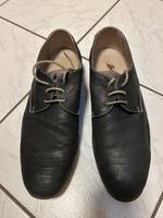 Männer Halbschuh, Leder schwarz, Bello Italien Sachsen - Zwickau Vorschau