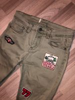 Kate Damen Hose Röhre Khaki patches Gr.36 Niedersachsen - Sachsenhagen Vorschau