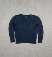 Polo Ralph Lauren Rundhalspullover Zopfmuster Gr. XS marineblau Bochum - Bochum-Süd Vorschau