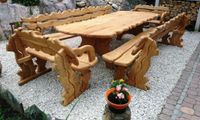 Gartenmöbel, Sitzgrupe, Rustical Mobel, Gartenmöbel aus Holz Bayern - Aurach Vorschau