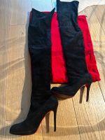 Louboutin New simple stretch 120 suede royal Overknee Stiefel Hamburg-Nord - Hamburg Winterhude Vorschau