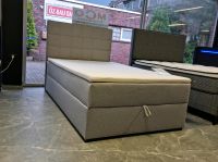 Boxspringbett 120x200 Bettkasten Topper Grau B-Ware Nordrhein-Westfalen - Oberhausen Vorschau