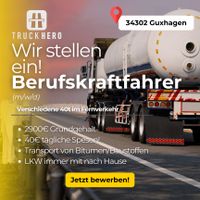 Berufskraftfahrer(m/w/d) mit 800€ Spesen im Fernverkehr! Hessen - Guxhagen Vorschau