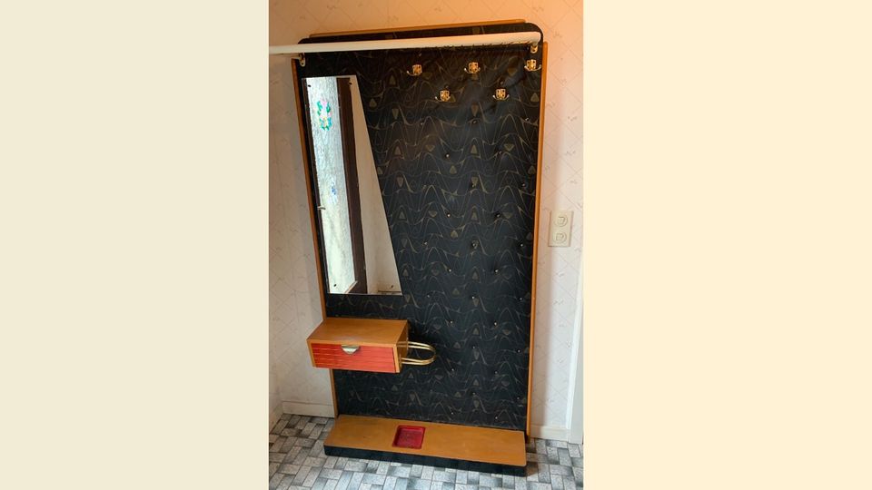 Garderobe Standgarderobe Vintage Retro Rockabilly Mid Century in Westerau