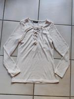 langarmshirt Henley Shirt Schnürung gerippt Janina M / 38 Bayern - Wenzenbach Vorschau