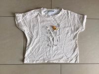 Petit Bateau T-Shirt (mit Katzendruck und Schleife, Gr. 128) Nordrhein-Westfalen - Marl Vorschau