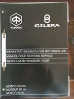 Werkstatthandbuch Piaggio-GILERA-Gruppe 50er-Motor Roller Scooter Nordrhein-Westfalen - Enger Vorschau