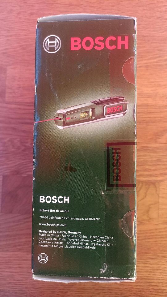 Bosch PLL 5 P Laser-Wasserwaage Original versiegelt! in Langenselbold