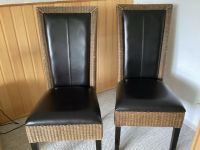 2 Loyd Loom  Stühle zusammen 90€ Niedersachsen - Lemwerder Vorschau