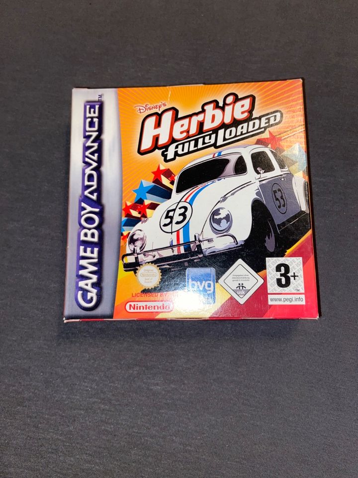 Herbie Fully Loaded Gameboy Advance Spiel mit OVP in Viernheim