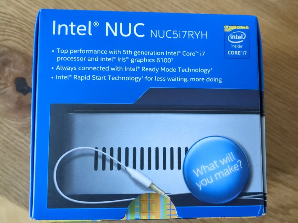 Intel NUC5i7RYH mit 16GB RAM, 256GB NVME & 120GB Sata SSD in Weimar