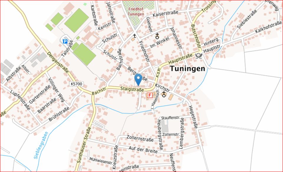 Neubauprojekt 2-Zimmer DG Wohnung mit Balkon in Tuningen